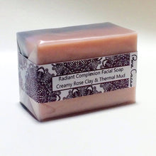 Cargar imagen en el visor de la galería, Rose Cacao THERMAL & ROSE CLAY Complexion Soap