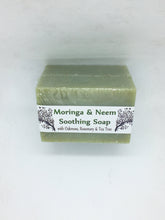 Cargar imagen en el visor de la galería, MORINGA & NEEM SOOTHING Coconut Soap