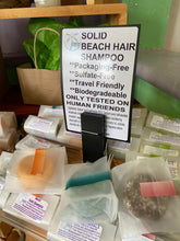 Cargar imagen en el visor de la galería, beach hair EARTH & WOODS Solid SHAMPOO