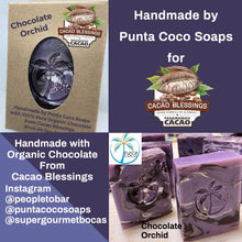 Cargar imagen en el visor de la galería, CHOCOLATE ORCHID COCONUT soap