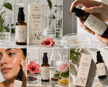 Load image into Gallery viewer, Island Glow Botanical Facial Serum 1 oz.
